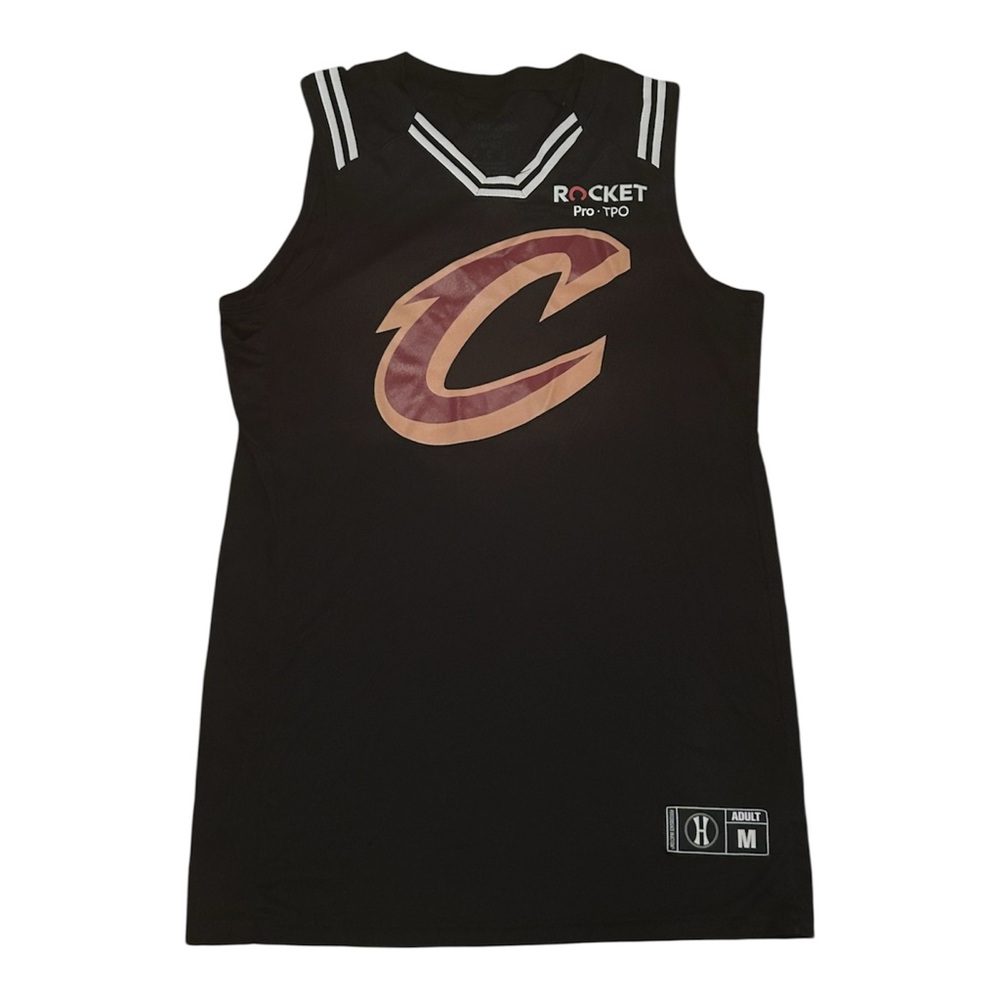 Cleveland Cavaliers Black Jersey Custom Size Medium #5